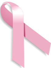pink breast cancer awareness ribbon