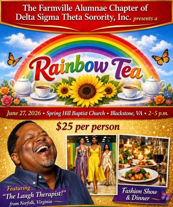 flyer for Rainbow Tea